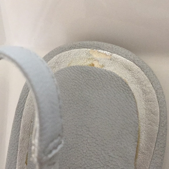 J. Jill Dove grey sling back flats 6m - Picture 5 of 8